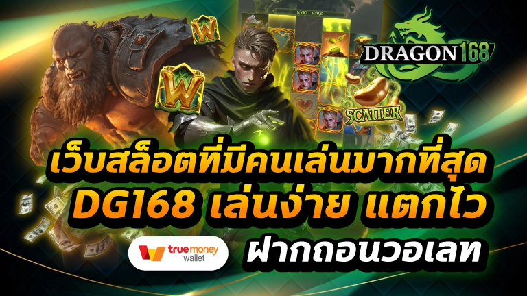 เว็บสล็อตที่มีคนเล่นมากที่สุด